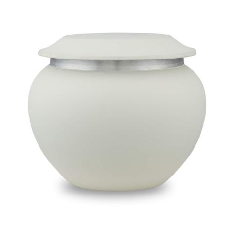 Metalen dierenurn 1012 | Cream